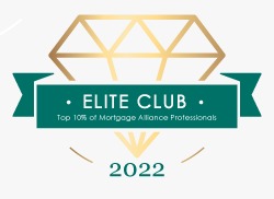 Mortgage Alliance Elite Club award 2022 — Top 10% of professionals